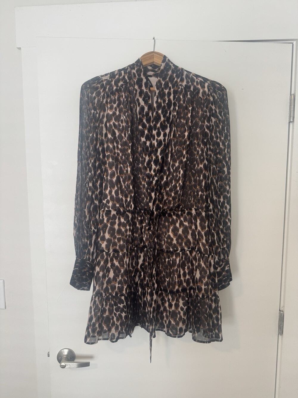 Paige Silk Leopard Blouse